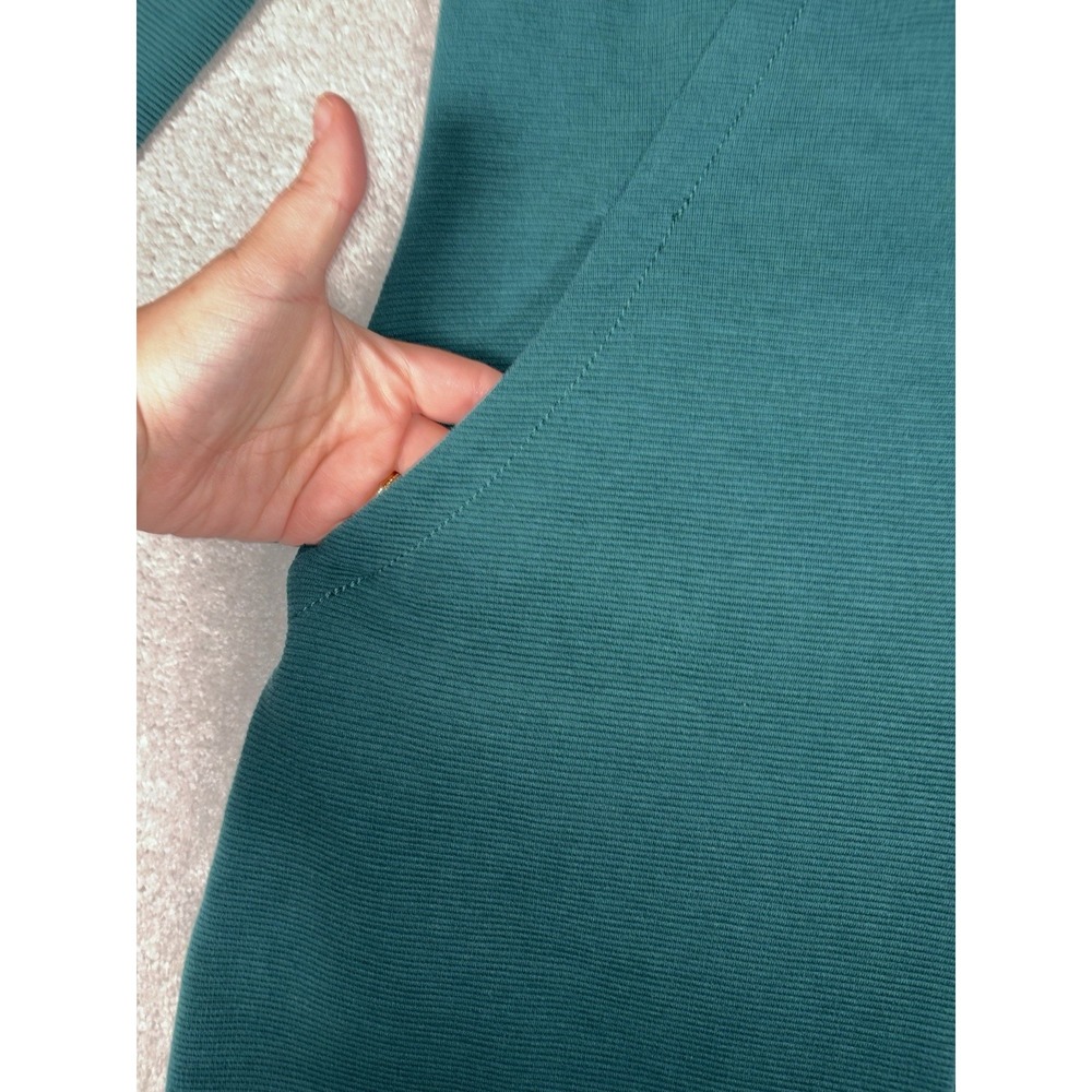 Boden Hannah jersey sheath dress green Pockets Us 4 - Picture 7 of 16